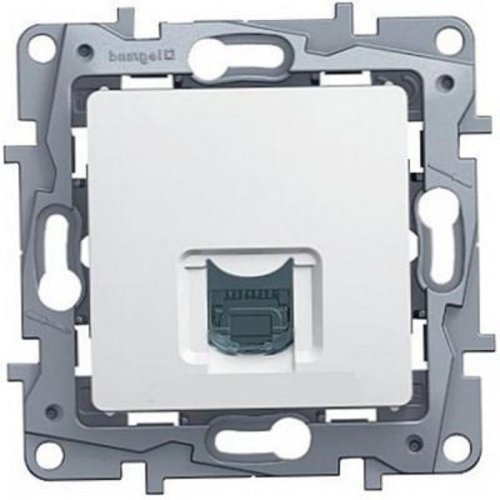 Розетка телефонная без рамки Legrand Etika 1-м. RJ11 белый картинка